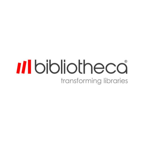 bibliotheca logo with tagline "transforming libraries"